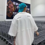 @港风翻领polo衫短袖T恤男潮牌夏季潮流简约DT25-P40，男装T恤，星座223（原229-2）