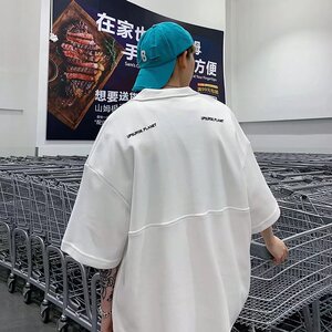 @港风 翻领polo衫短袖T恤男潮牌夏季潮流简约 DT25-P40图片