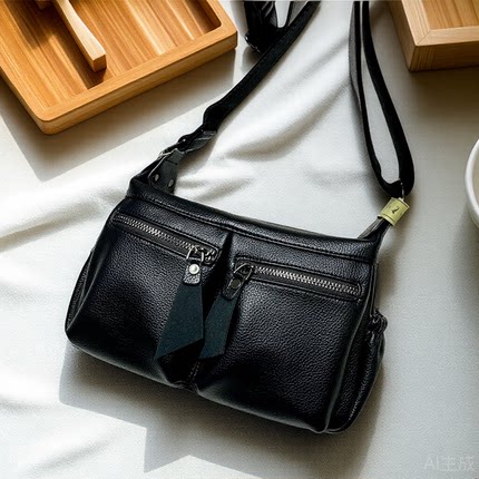 女士手提包2026新款时尚百搭单肩斜挎包大容量通勤包防水妈妈包