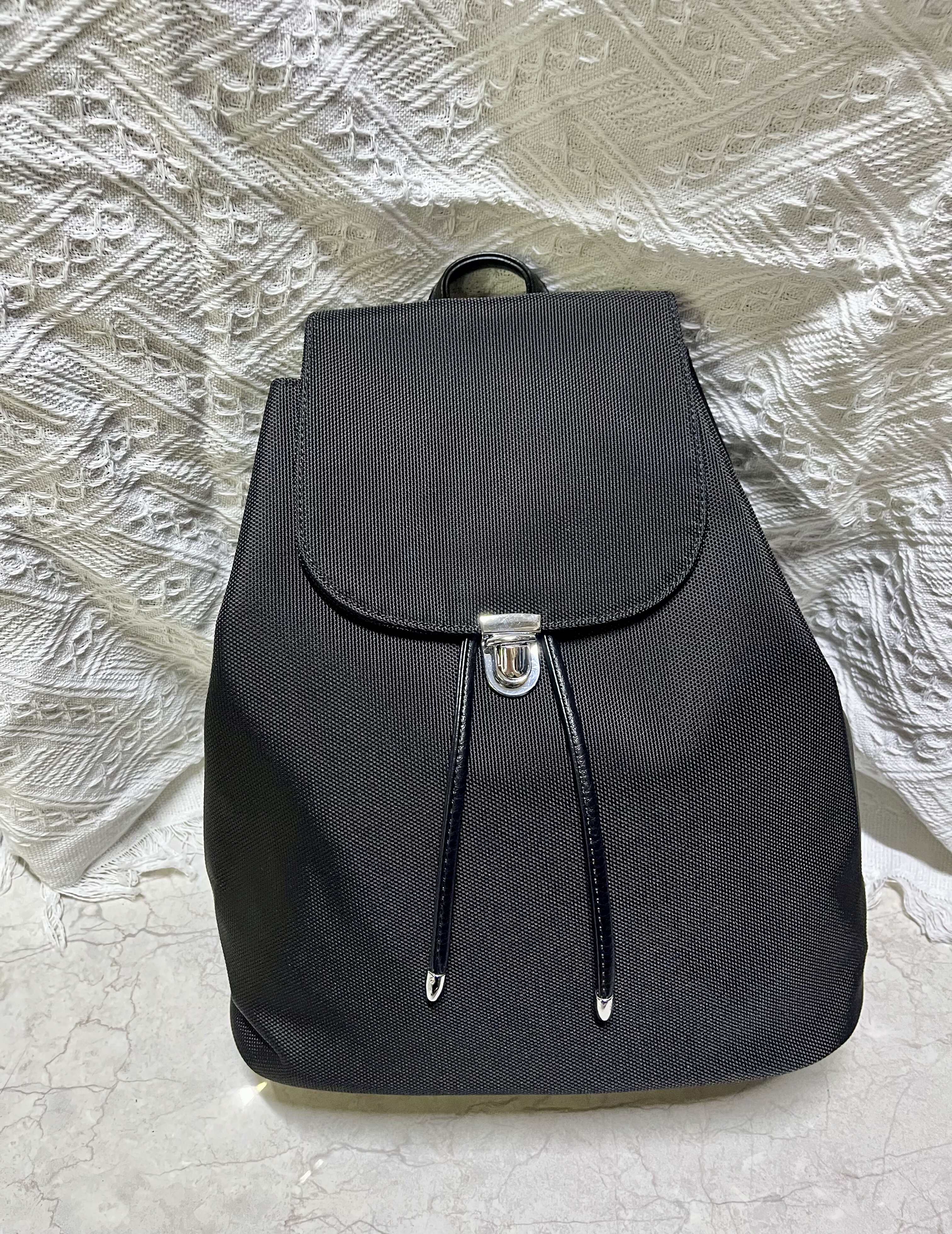 布梵迪妮新款时尚潮流双肩包商务男背包大容量旅行包休闲背包布配