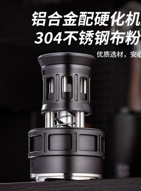 Kafes咖妃师按压式旋转布粉器意式咖啡器具58mm可调节四浆布粉器