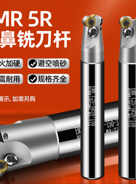 EMR圆鼻刀杆4R5R6R圆鼻铣刀杆牛鼻刀杆合金材质数控刀杆加工中心
