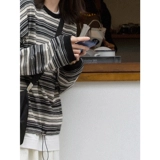 Футболка, короткий осенний лонгслив, свободный крой