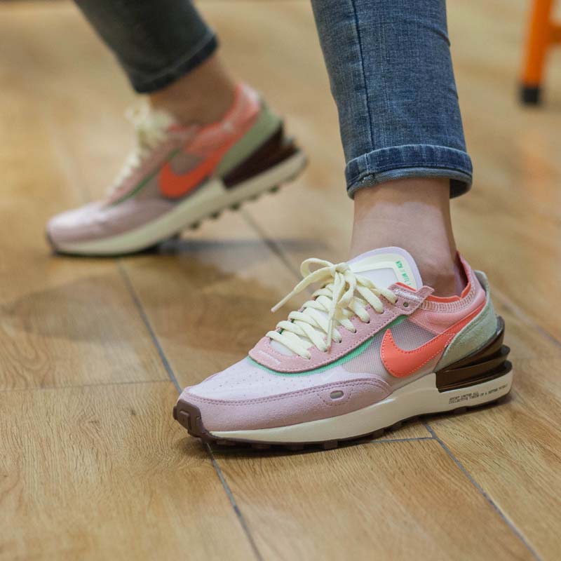 nike耐克男女鞋2021秋季款经典华夫鞋蝉翼透气休闲板鞋dm5452-161