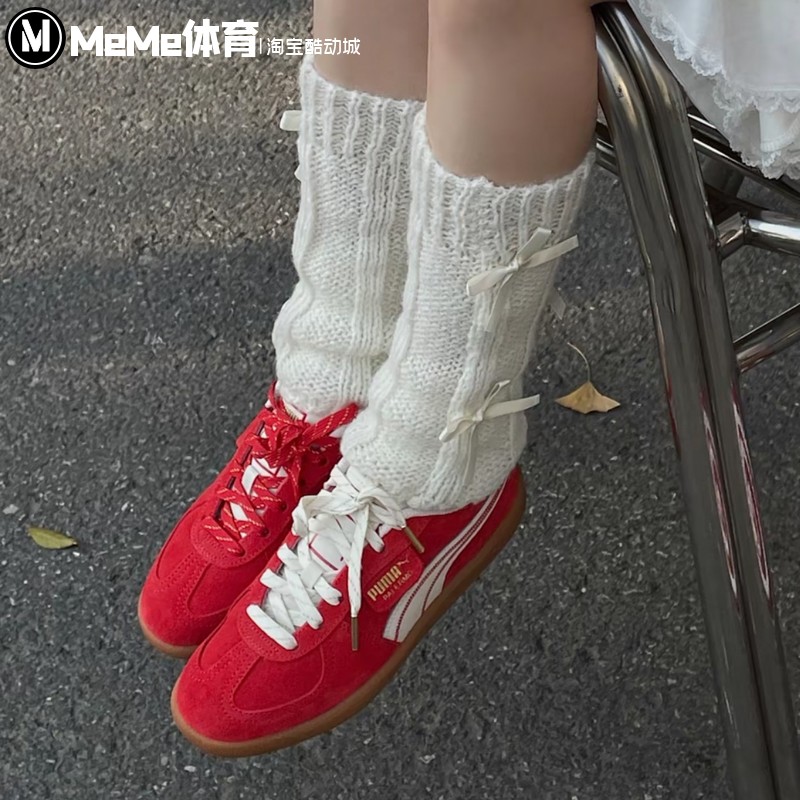 翻毛皮运动T头鞋复古休闲板鞋