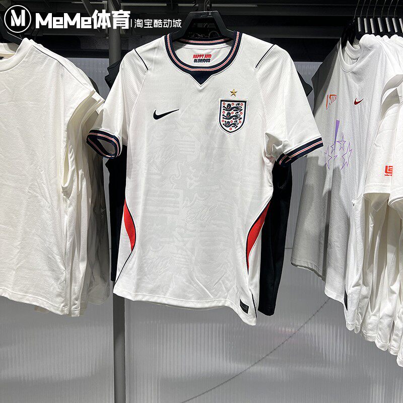 耐克2026夏季赛季英格兰队主场球迷版男子速干足球球衣IB5290-100