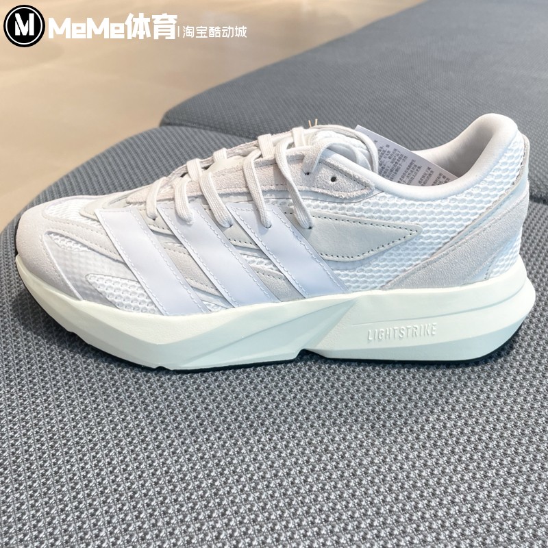 阿迪达斯男子2025秋季款超轻缓震回弹休闲健身运动鞋跑步鞋JH6942