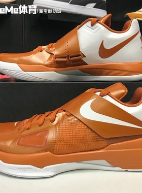 耐克男鞋2025冬新品Zoom KD 4魔术贴缓震杜兰特篮球鞋 IB3555-800