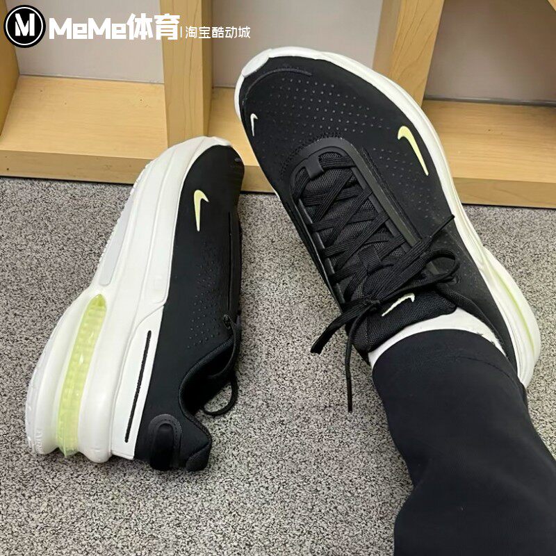 Nike耐克女鞋2025夏款Air Zoom荧光绿气垫运动鞋跑步鞋IB2764-002