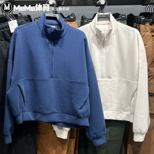 耐克女子卫衣2026春季新品袋鼠式口袋速干运动衫套头衫HQ8189-410