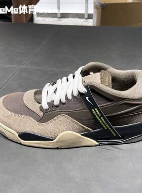耐克男鞋2025冬季新品Jordan 4气垫缓震休闲运动篮球鞋FQ7939-022