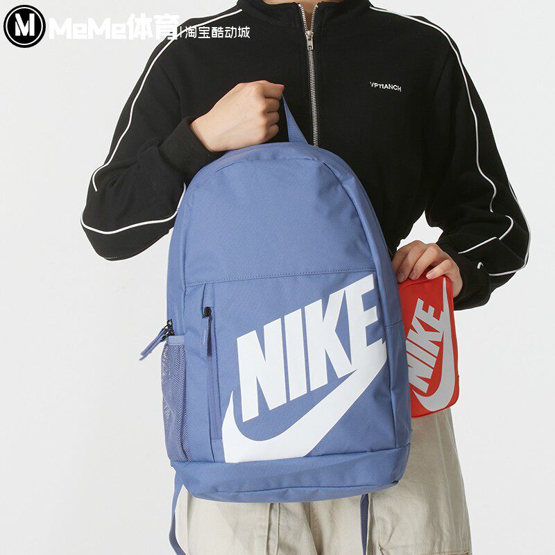 耐克男女包2025秋季款收纳挂件小包大LOGO青少年双肩包HJ4186-499