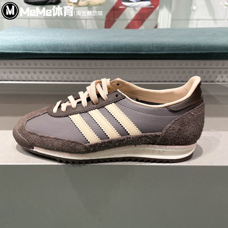 阿迪达斯三叶草男女鞋2024冬新款经典T头休闲鞋薄底运动鞋IF1937
