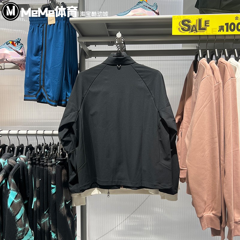 耐克男装2025冬季新Dri-FIT品翻领速干防晒衣夹克外套 IF2868-010