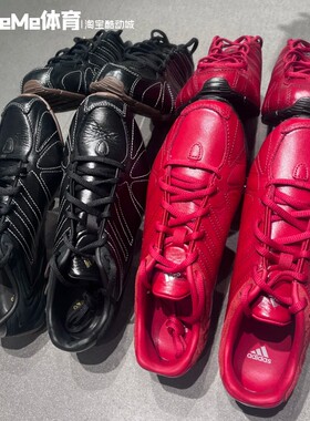 阿迪达斯三叶草女鞋2026春新品复古怀旧红赛车风薄底休闲鞋IH1653