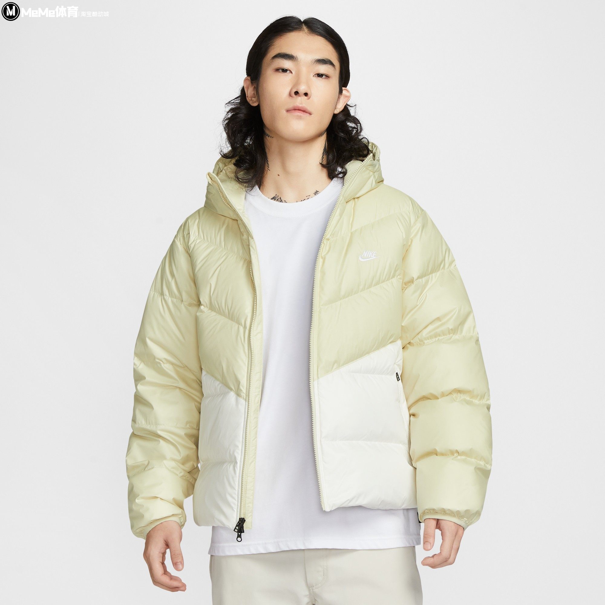 耐克风行者系列男子2025冬季新品拼色宽松保暖羽绒外套HQ7791-229