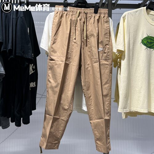 耐克男裤2025秋季新品宽松版刺绣小logo休闲裤运动长裤FN3097-298