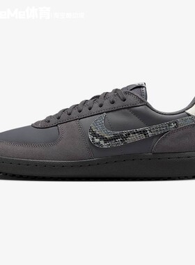 耐克男鞋2025春新款蛇纹勾复古橄榄球风运动休闲鞋IF0667-200-001