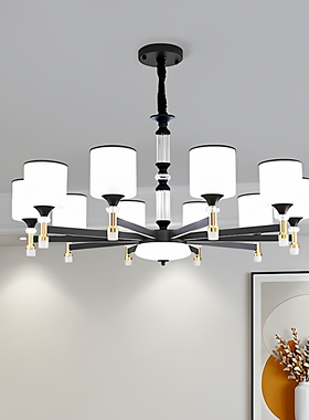 2026新款客厅吊灯现代简约大气轻奢餐厅大厅主灯广东中山LED灯具