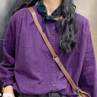 2026时尚大爆款超级舒适长袖衬衫女装8886