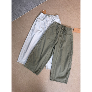 女裤 直筒裤 86138 百搭休闲九分裤 2026时尚