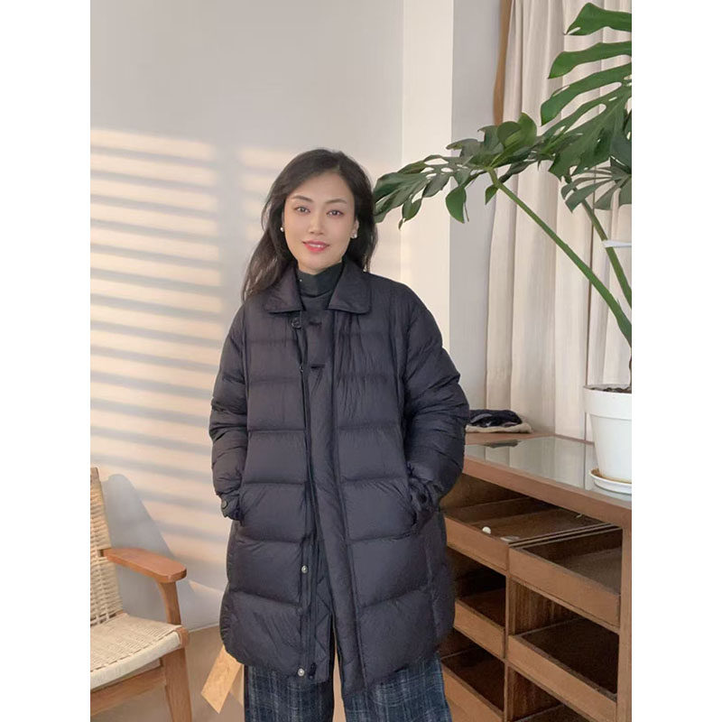 2025秋冬新款90白鸭绒翻领羽绒服女宽松显瘦百搭休闲外套-7717,女装/女士精品,羽绒服,淘宝优惠券,粉丝福利购,淘宝优惠卷