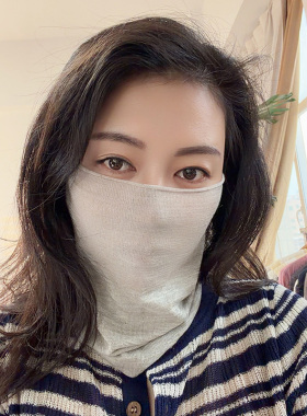 干爽防晒脸面纱透气吸汗（两件装）9012