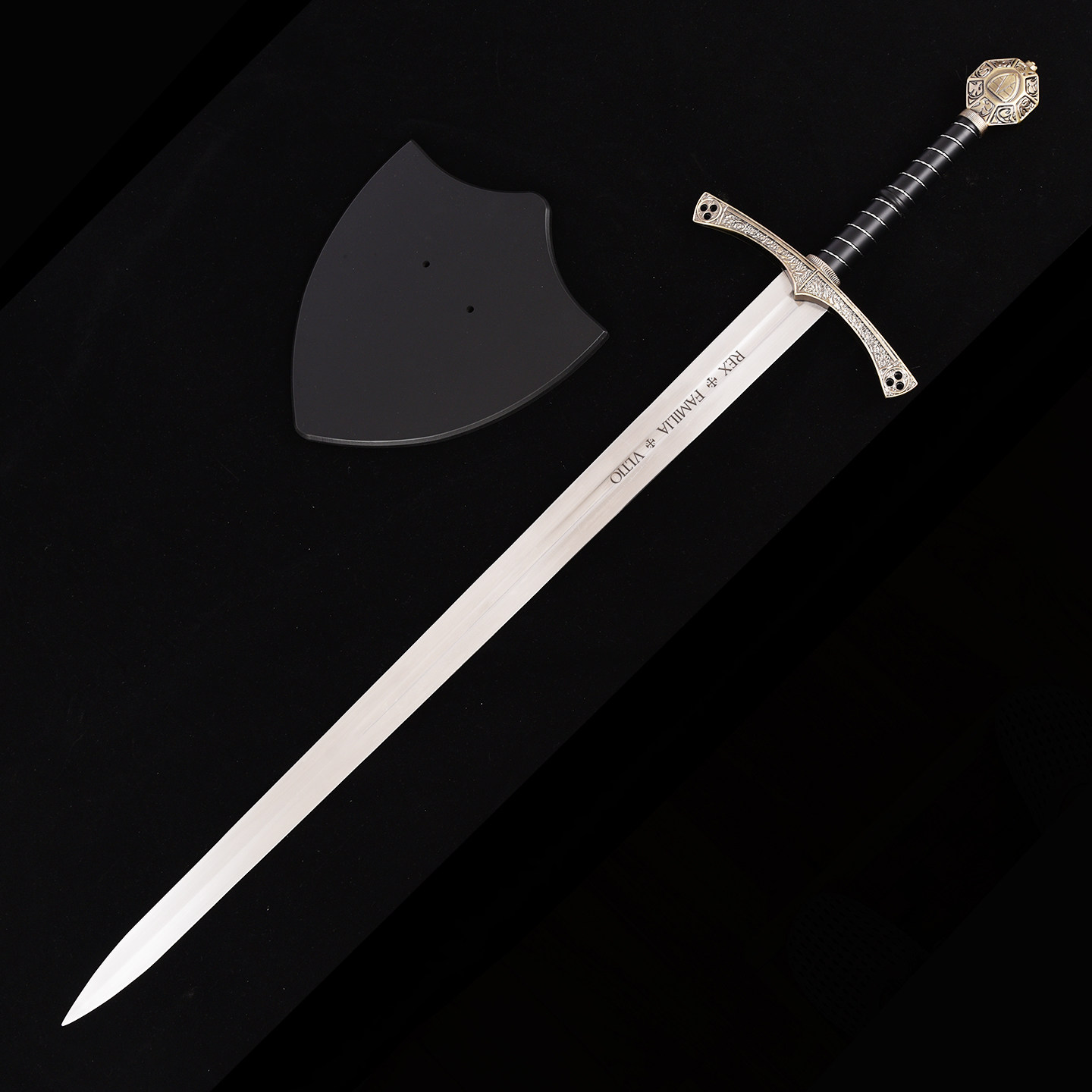 天国：拯救之拉季德之剑角色扮演道具双手剑中世纪骑士剑 未开刃