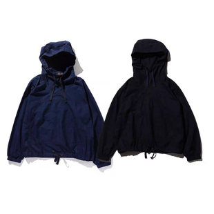 套头连帽衫 25AW日系军事风复古防撕裂面料长袖 卫衣 PLUA BEAMS