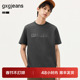 gxg.jeans男装 25年夏新品 多色立体字母印花宽松休闲圆领短袖 T恤