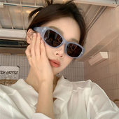 MELIYA复古偏光多巴胺墨镜太阳眼镜ins韩国蓝色墨镜防晒百搭男女