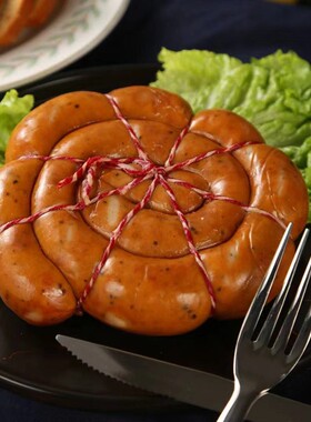 俄罗斯风味盘肠牛筋肠350克