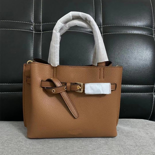 MICENKAI MK EMILIA小号铂金包单肩斜挎耳朵包休闲牛皮手提托特包