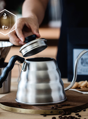 自由搭配。日本进口HARIO手冲壶云朵咖啡壶V60金属咖啡滤杯分享壶