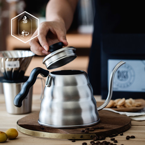 自由搭配。日本进口HARIO手冲壶云朵咖啡壶V60金属咖啡滤杯分享壶