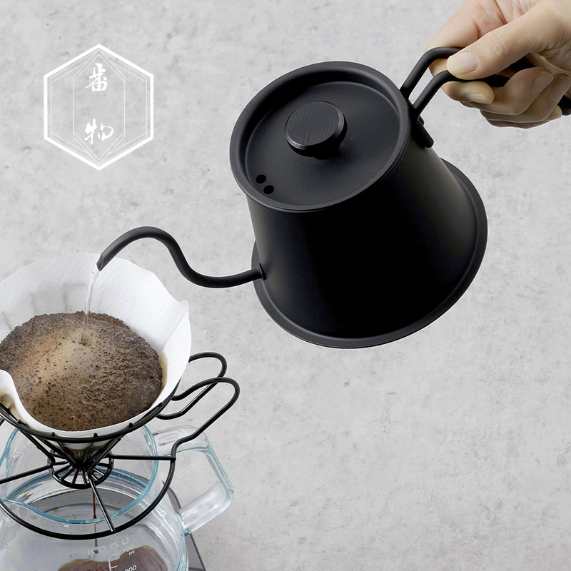 专业玩家。日本制进口KOGU不锈钢咖啡手冲壶可带温度计烧水壶家用