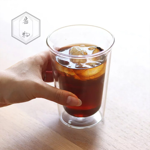 日本制kogu双层咖啡杯