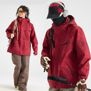 追风者同款冲锋衣男三合一女抓绒两件套户外进藏旅行外套登山服冬