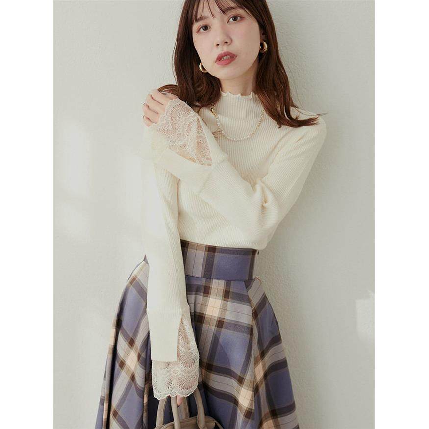 小泡芙日系冬季新品女装甜美蕾丝拼接高领长袖针织衫打底上衣女,个性定制/设计服务/DIY,棉服工装,淘宝优惠券,粉丝福利购,淘宝优惠卷