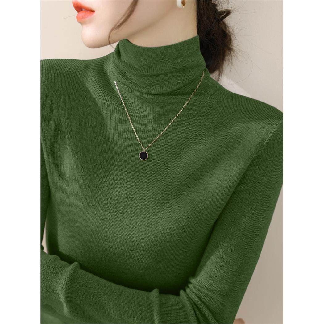 春季高底绿桩领内针织底毛衣女士2025新通勤懒人上衣,个性定制/设计服务/DIY,棉服工装,淘宝优惠券,粉丝福利购,淘宝优惠卷