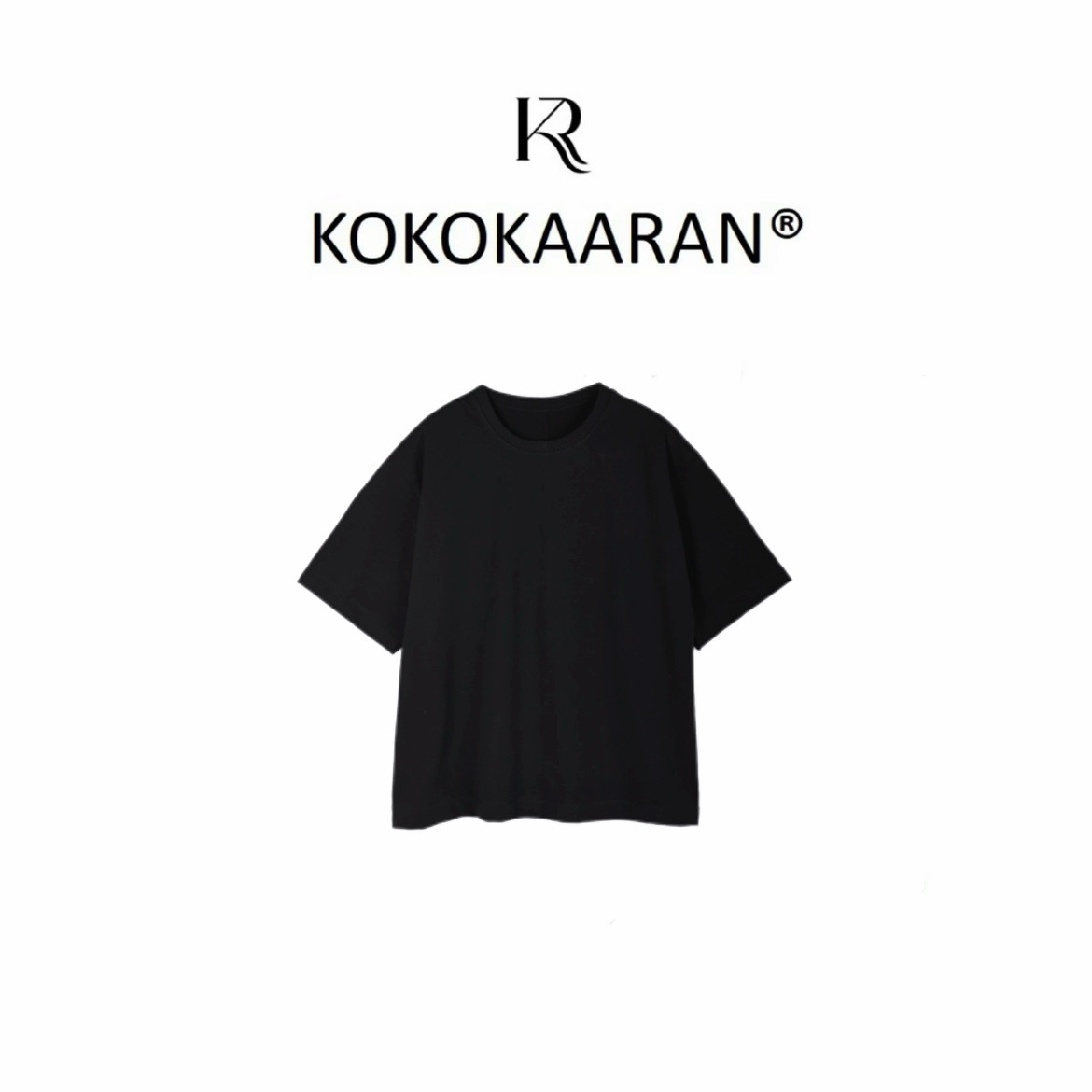kokokaaran/可可咔伦灵地思羊毛桑蚕丝混纺短袖T恤 女 26SS005