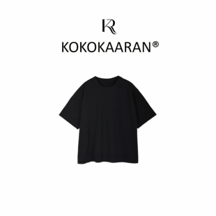 kokokaaran/可可咔伦灵地思羊毛桑蚕丝混纺短袖T恤 女 26SS005