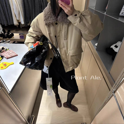 PlantAle韩系白鹅绒派克服