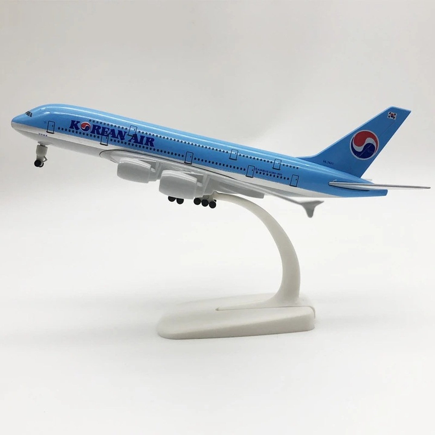 韩国航空20CMA380合金静态飞机模型仿真航模礼物玩具礼品收藏摆件