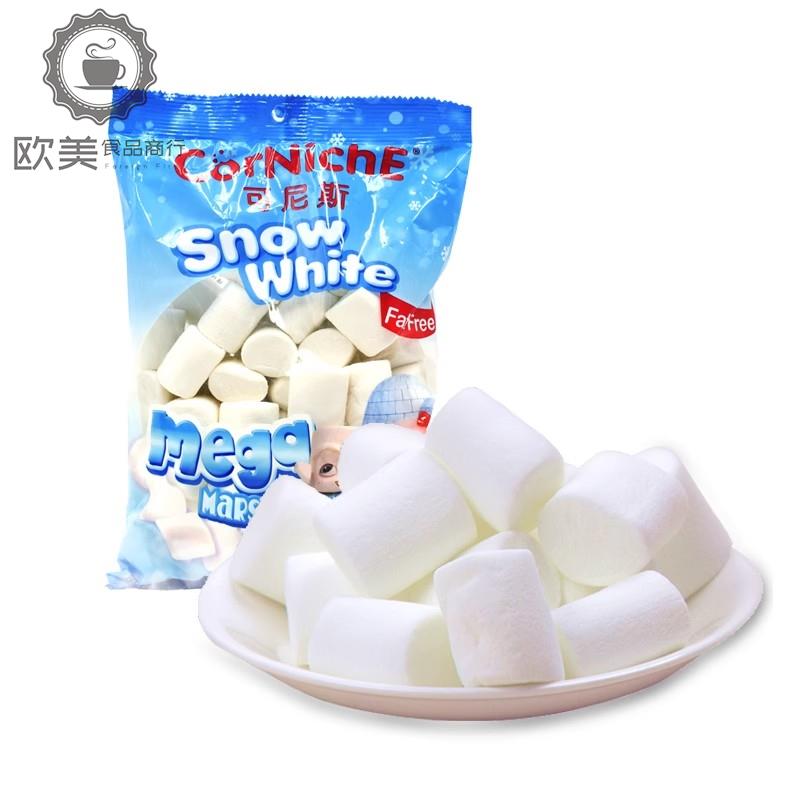 菲律宾棉花糖可尼斯白雪公主300g牛轧糖雪花酥烧烤烘Marshmallow