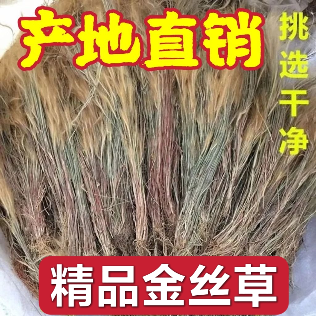 中药材金丝草新鲜晒干猫毛草竹篙草笔仔草搭壁竹猫尾草500克