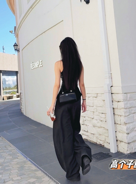 猫猫家加长女裤秋冬灰色弯刀裤调性拉满高级质感西装香蕉西装裤女