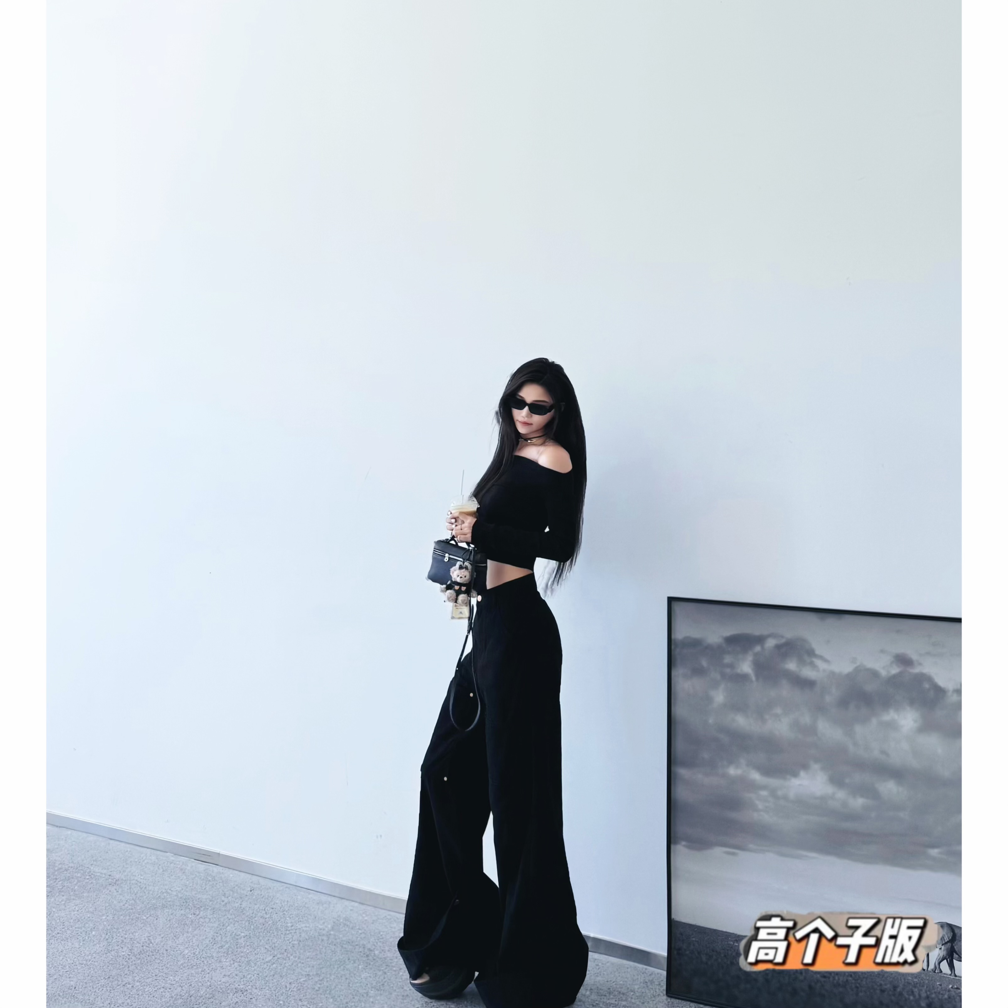 阔腿长裤常规牛仔秋冬加长女裤