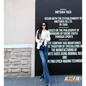 秋冬不贴腿美式 拖地裤 复古微喇叭牛仔裤 阔腿裤 修身 猫猫家加长女裤