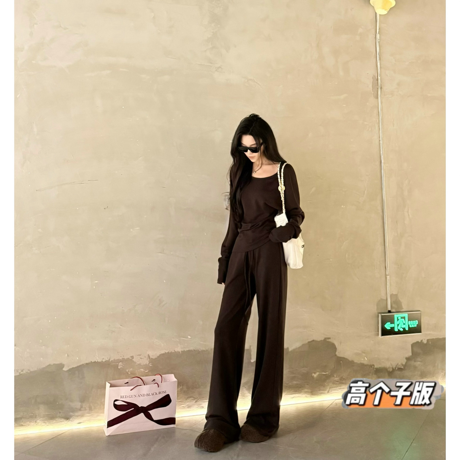 猫猫家高个子春季不费力穿搭咖啡双面天丝羊毛德绒慵懒运动套装女,女装/女士精品,时尚套装,淘宝优惠券,粉丝福利购,淘宝优惠卷